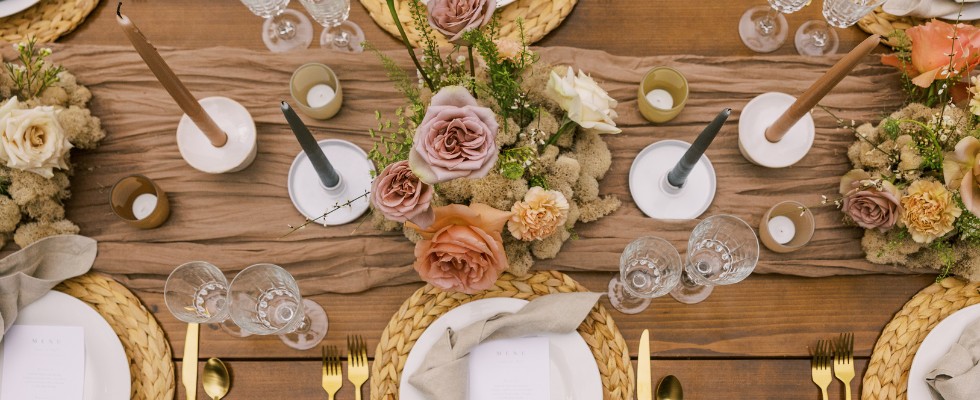 Idées de décorations de table sublimes… à petit prix
