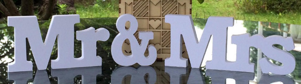 Lettres décoratives